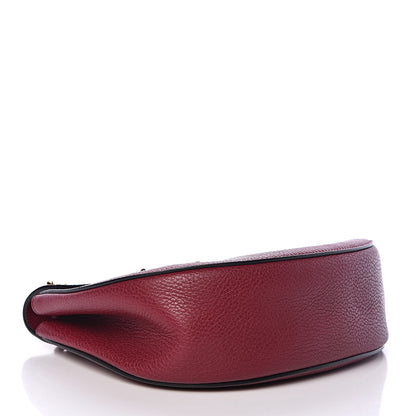 Chloe Grained Lambskin Drew Shoulder Bag Wine Purple 4 of 8