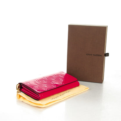 Louis Vuitton Vernis Chaine Wallet Rose Indien 5 of 9