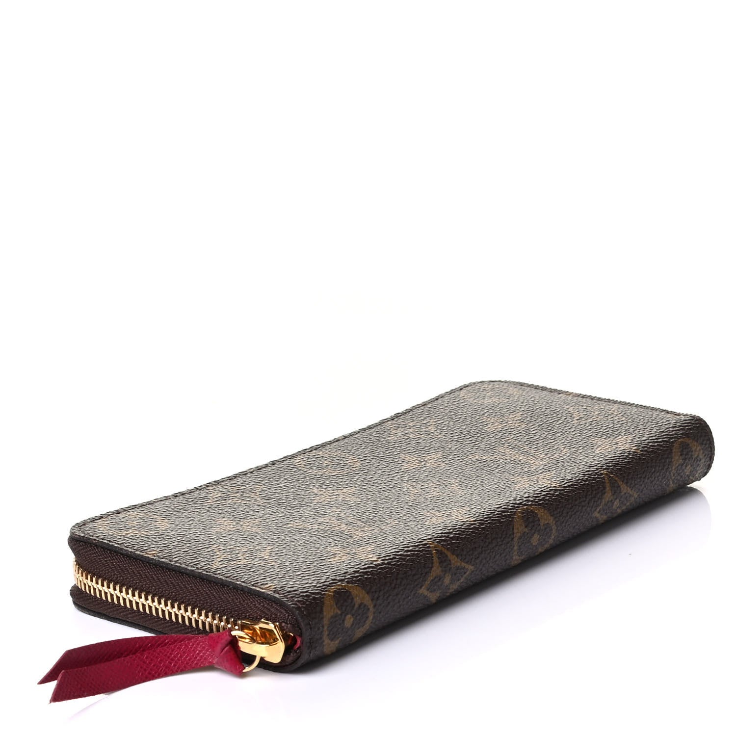 Louis Vuitton Monogram Clemence Wallet Fuchsia 3 of 5