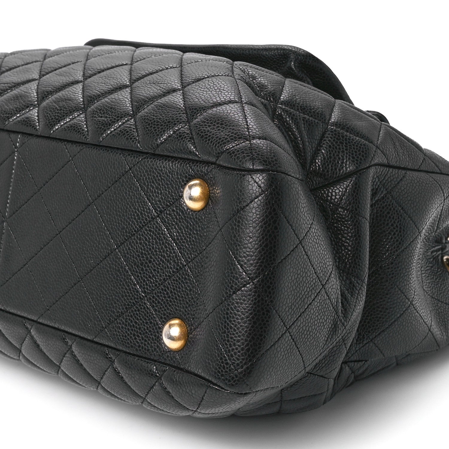Chanel Caviar Quilted Flap Tote Black 12 of 12