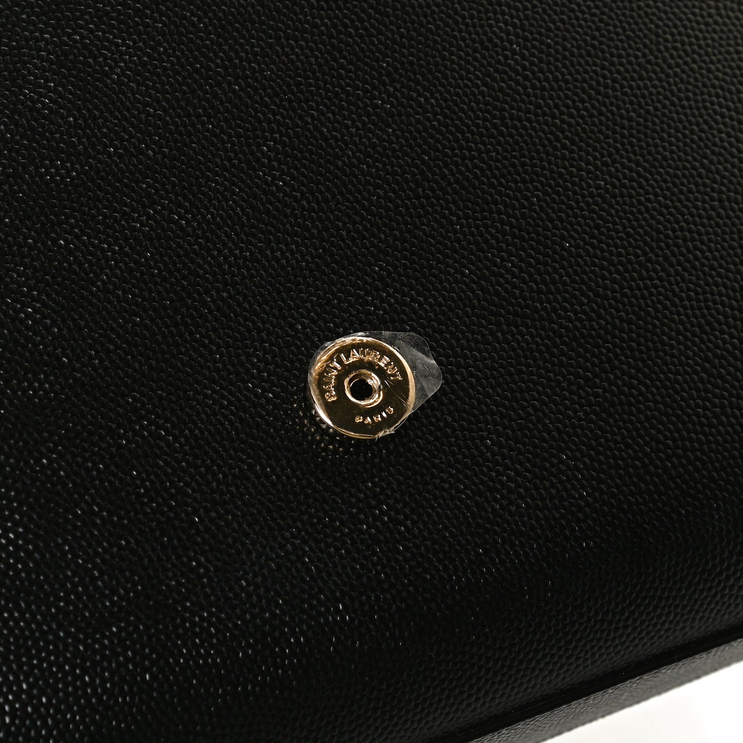 Grain De Poudre Medium Classic Monogram Kate Satchel Black