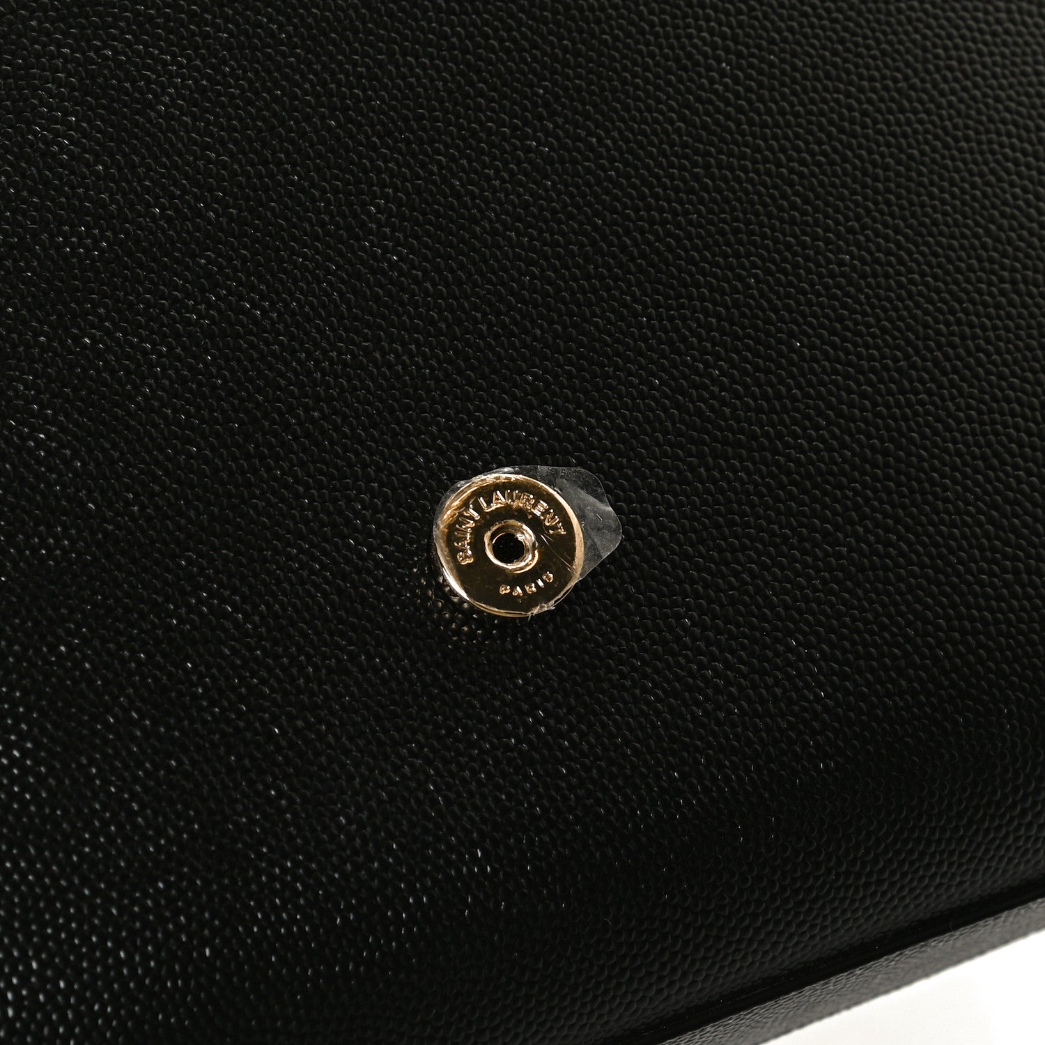 Saint Laurent Grain De Poudre Medium Classic Monogram Kate Satchel Black 10 of 11