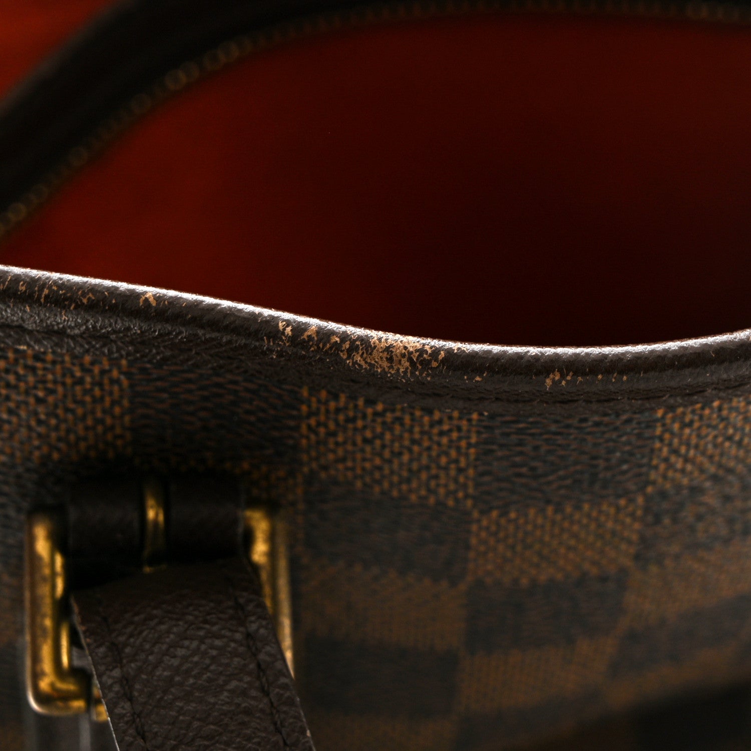 Louis Vuitton Damier Ebene Marais Bucket 23 12 of 13