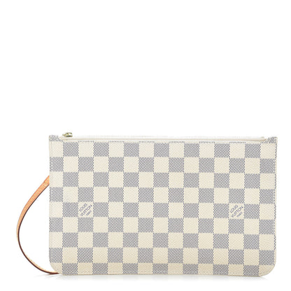 Louis Vuitton Damier Azur Neverfull MM GM Pochette 1 of 11