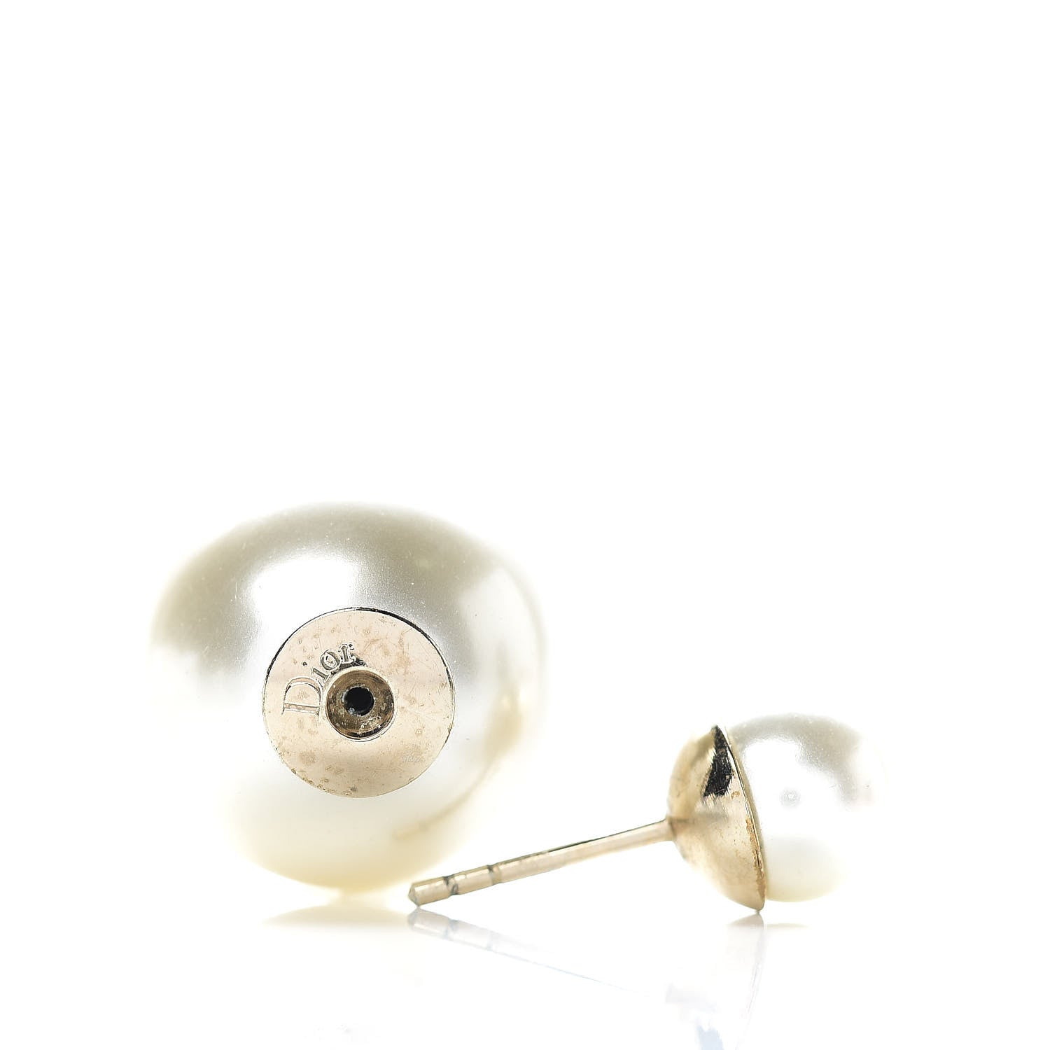 Christian Dior Pearl Mise En Dior Tribal Earrings 3 of 3
