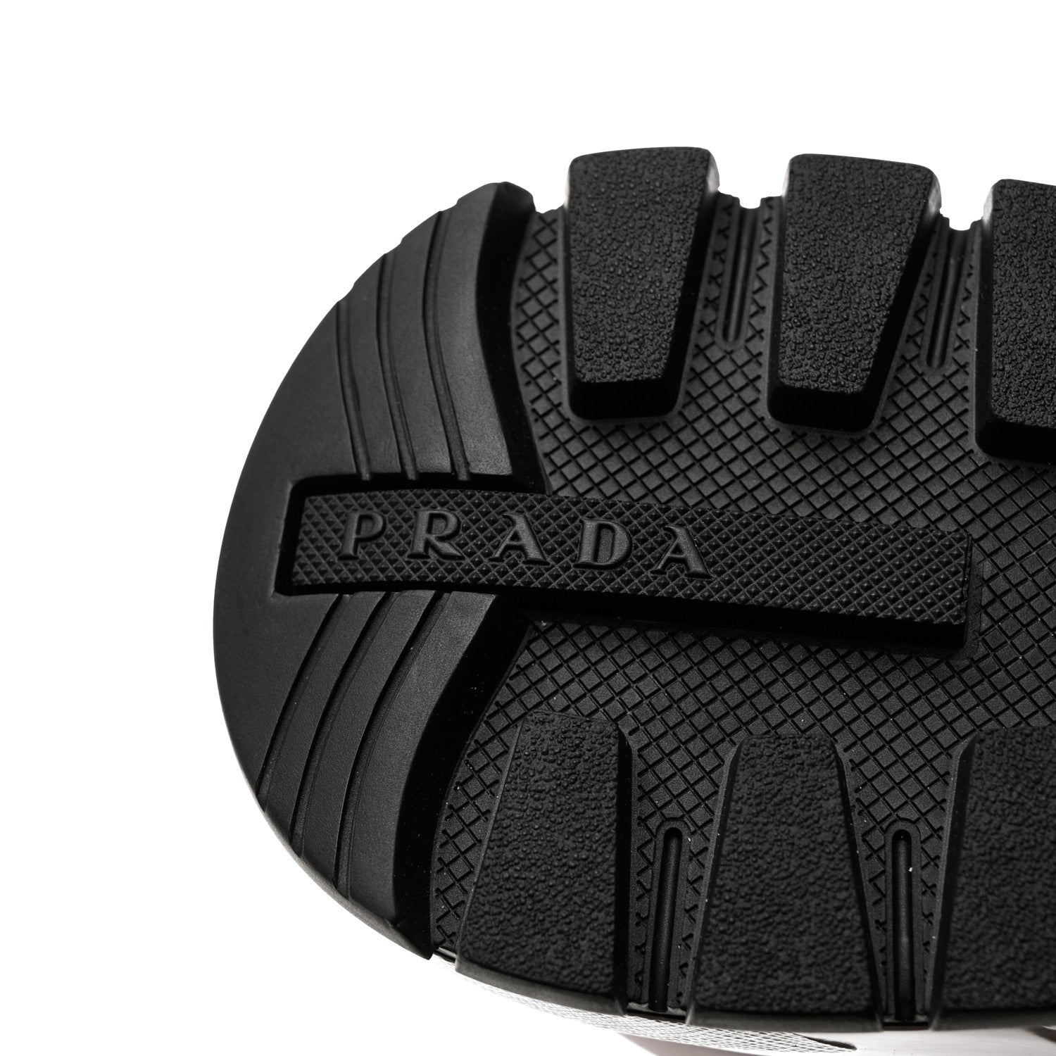 Prada Re-Nylon Piuma Metal Triangle Logo Quilted 45mm Sneakers 39 Alabastro 7 of 9