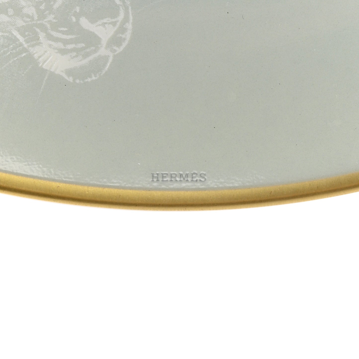 Porcelain Carnets D'Equateur Jaguar Dessert Plate