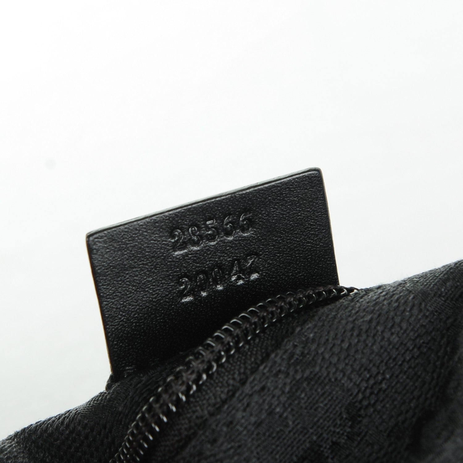 Gucci Monogram Belt Bag Black 6 of 7