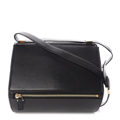 Givenchy Textured Calfskin Medium Pandora Box Crossbody Bag Black 1 of 13