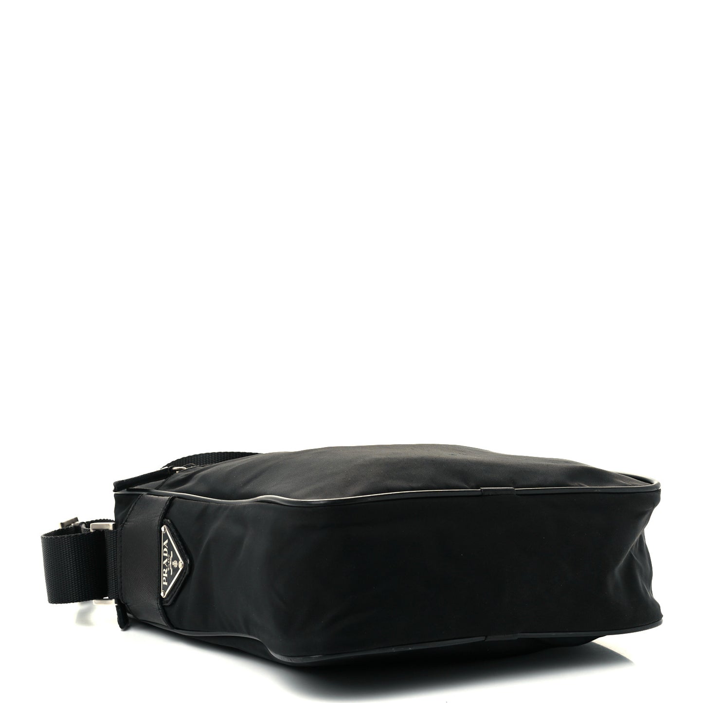 Tessuto Nylon Crossbody Bag Black