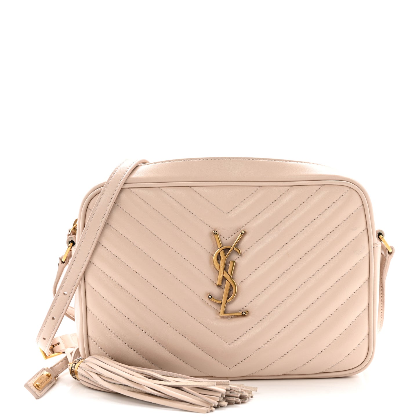 Calfskin Matelasse Monogram Lou Camera Bag Washed Light Pink