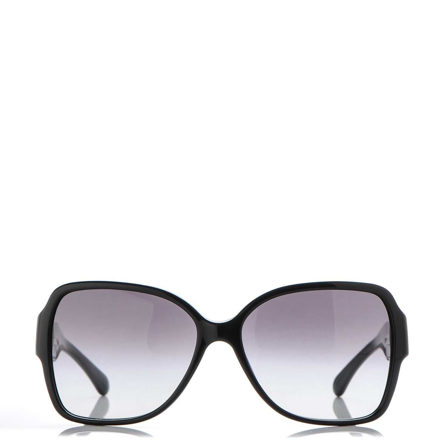 Chanel Square Summer CC Sunglasses 5230-Q Black 2 of 8