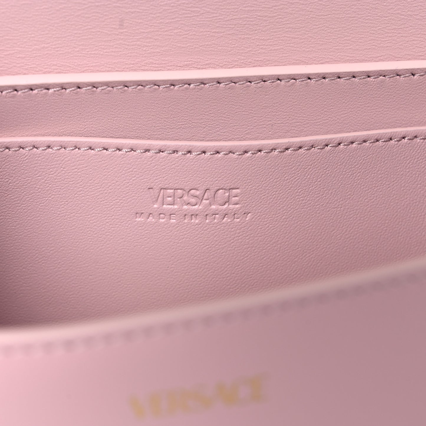 Calfskin Medium Greca Goddess Shoulder Bag Pale Pink