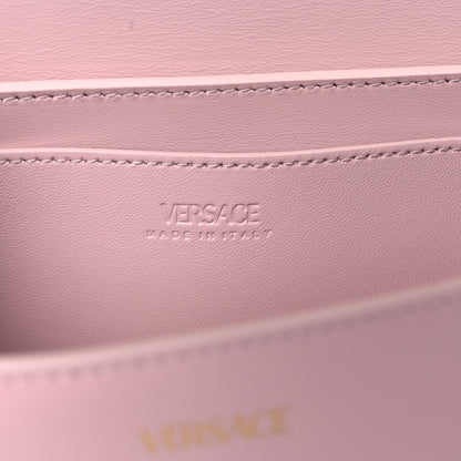 Versace Calfskin Medium Greca Goddess Shoulder Bag Pale Pink 7 of 10
