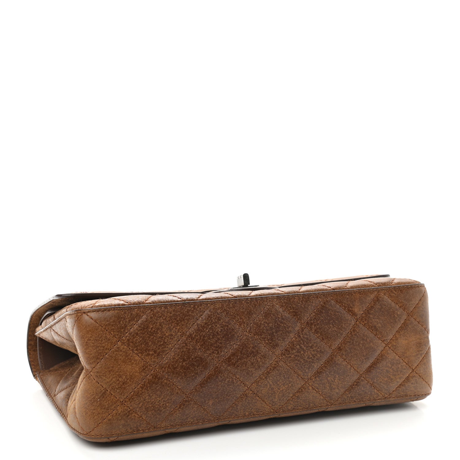 Chanel Aged Calfskin Quilted 2.55 Reissue 226 Flap Light Brown 3 of 12