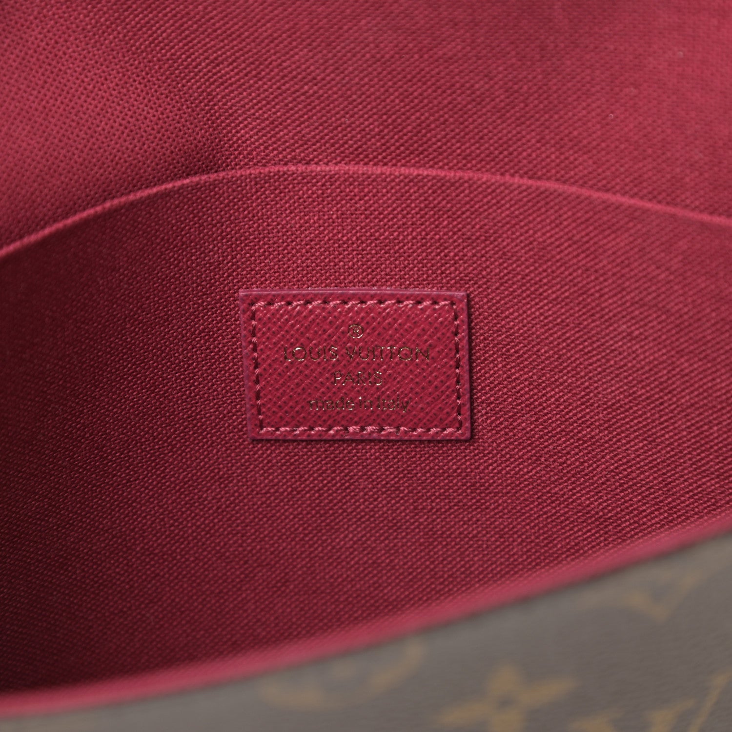 Louis Vuitton Monogram Pochette Felicie Chain Wallet Fuchsia 8 of 12