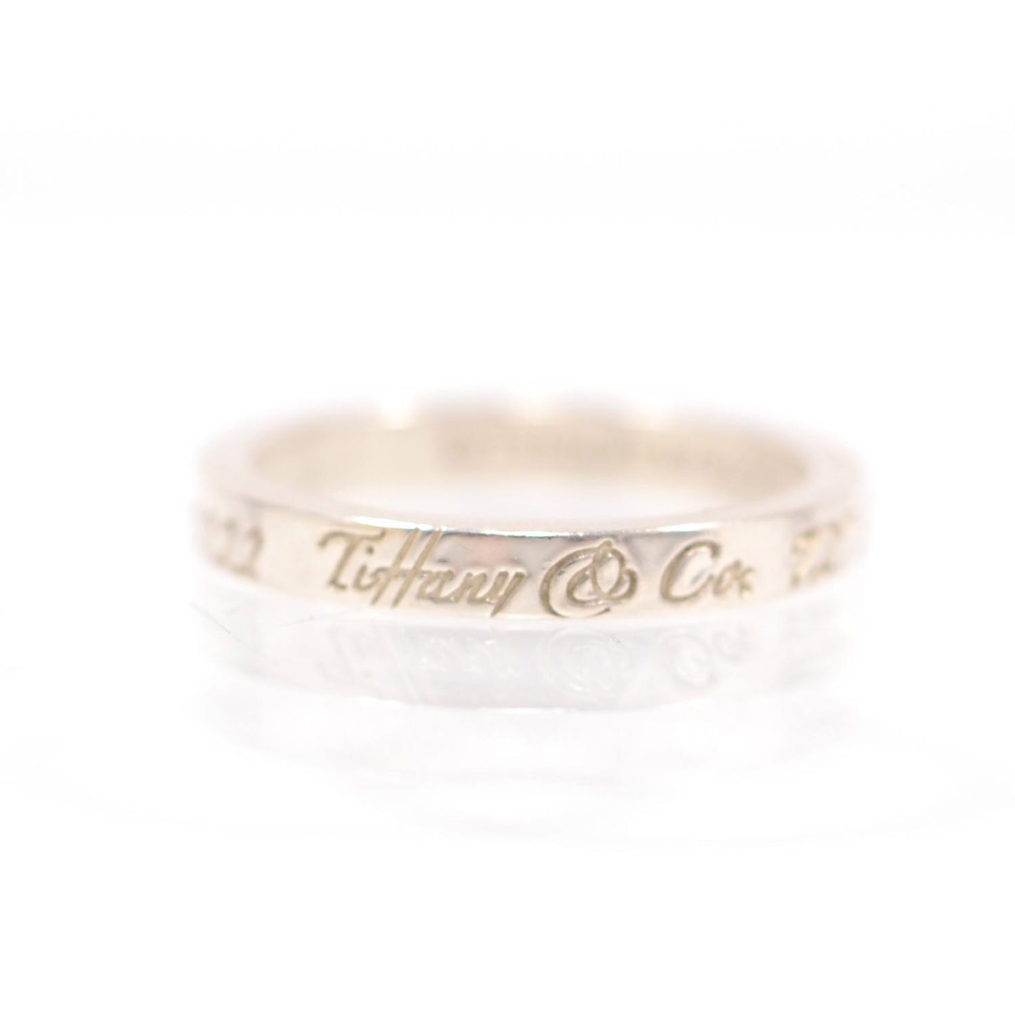 Sterling Silver Notes Narrow Ring 6.5