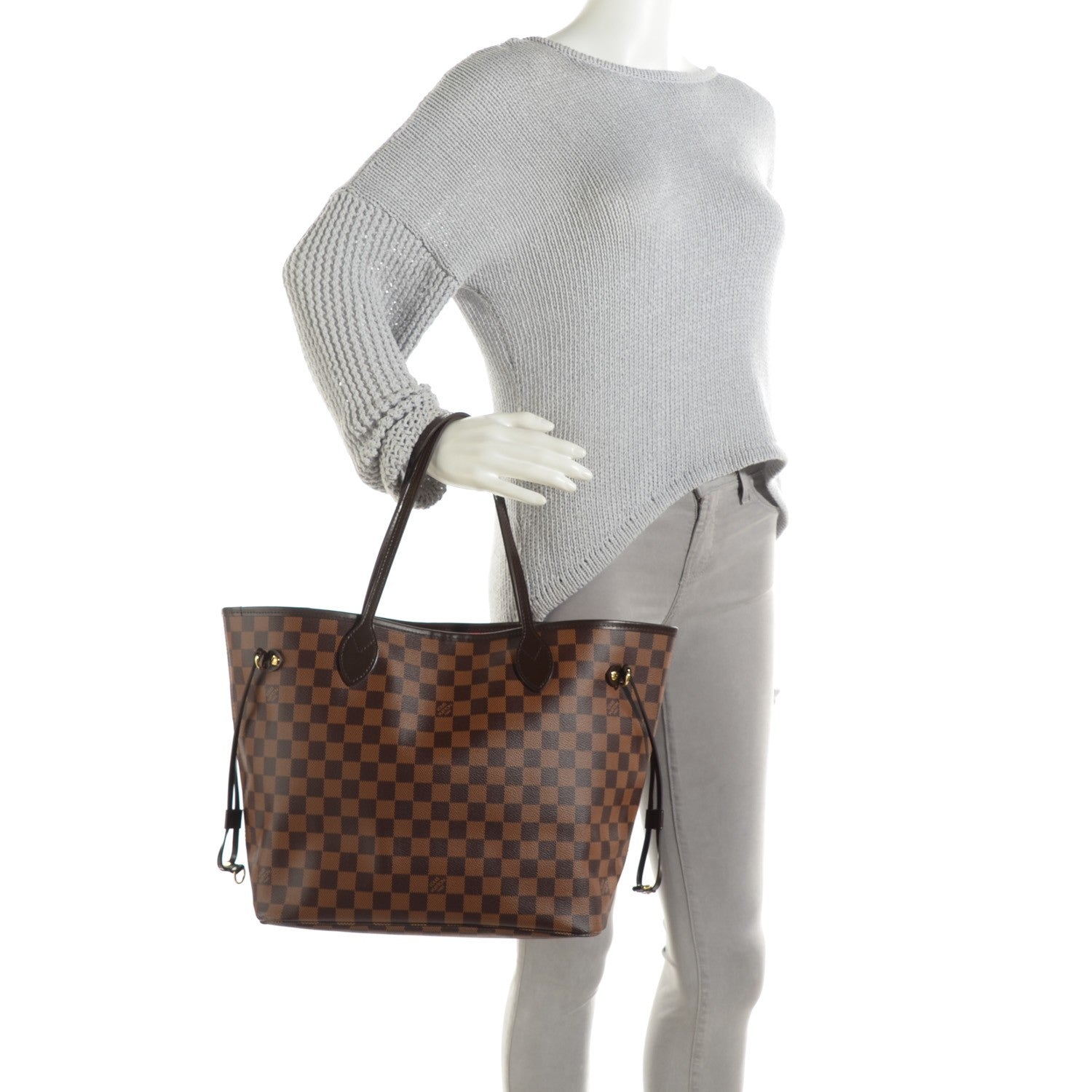 Louis Vuitton Damier Ebene Neo Neverfull MM 3 of 10