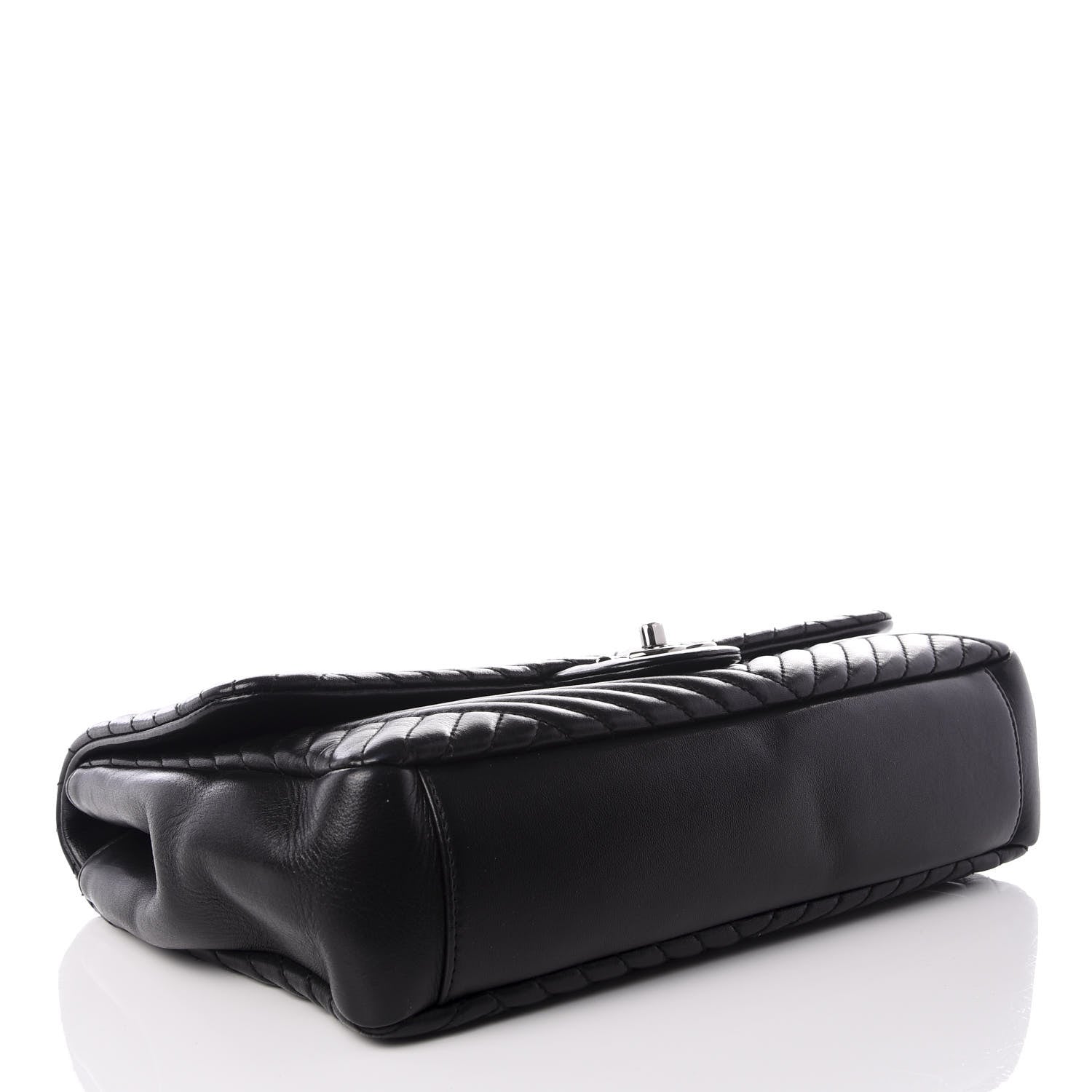 Chanel Lambskin Large CC Crossing Flap Black 3 of 8
