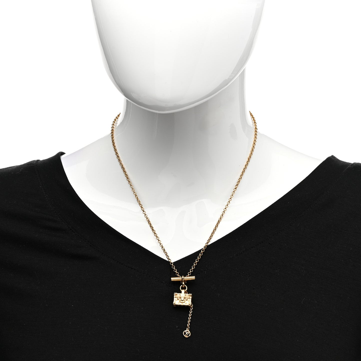 Petite Malle Necklace Gold