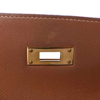 Hermes Courchevel Kelly Sellier 32 Gold 33 of 41