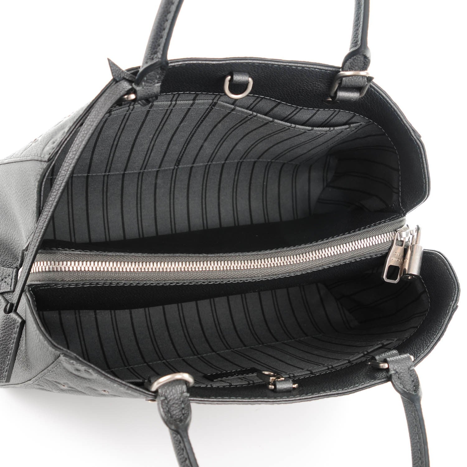 Louis Vuitton Empreinte Studded Montaigne MM Platine 5 of 7