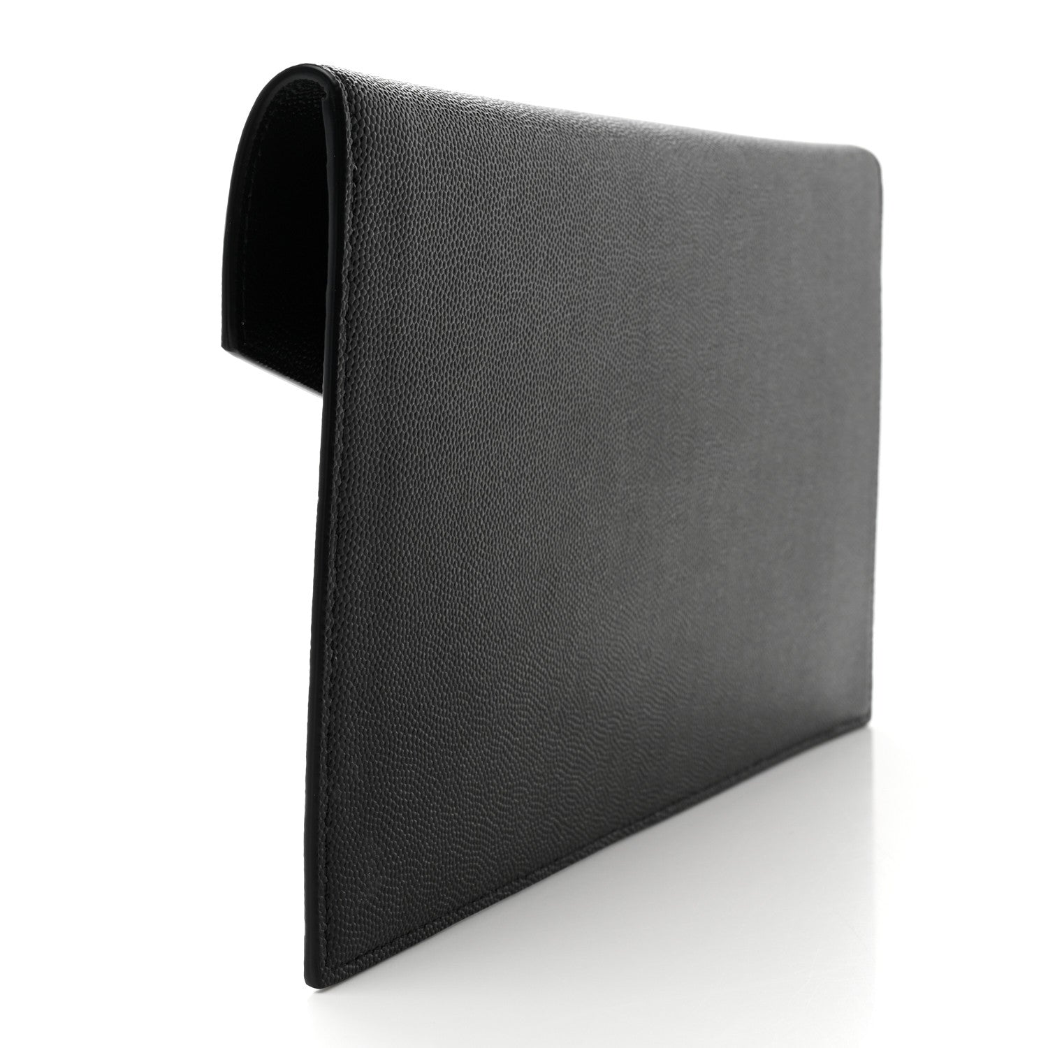 Saint Laurent Grain De Poudre Uptown Pouch Black 3 of 7