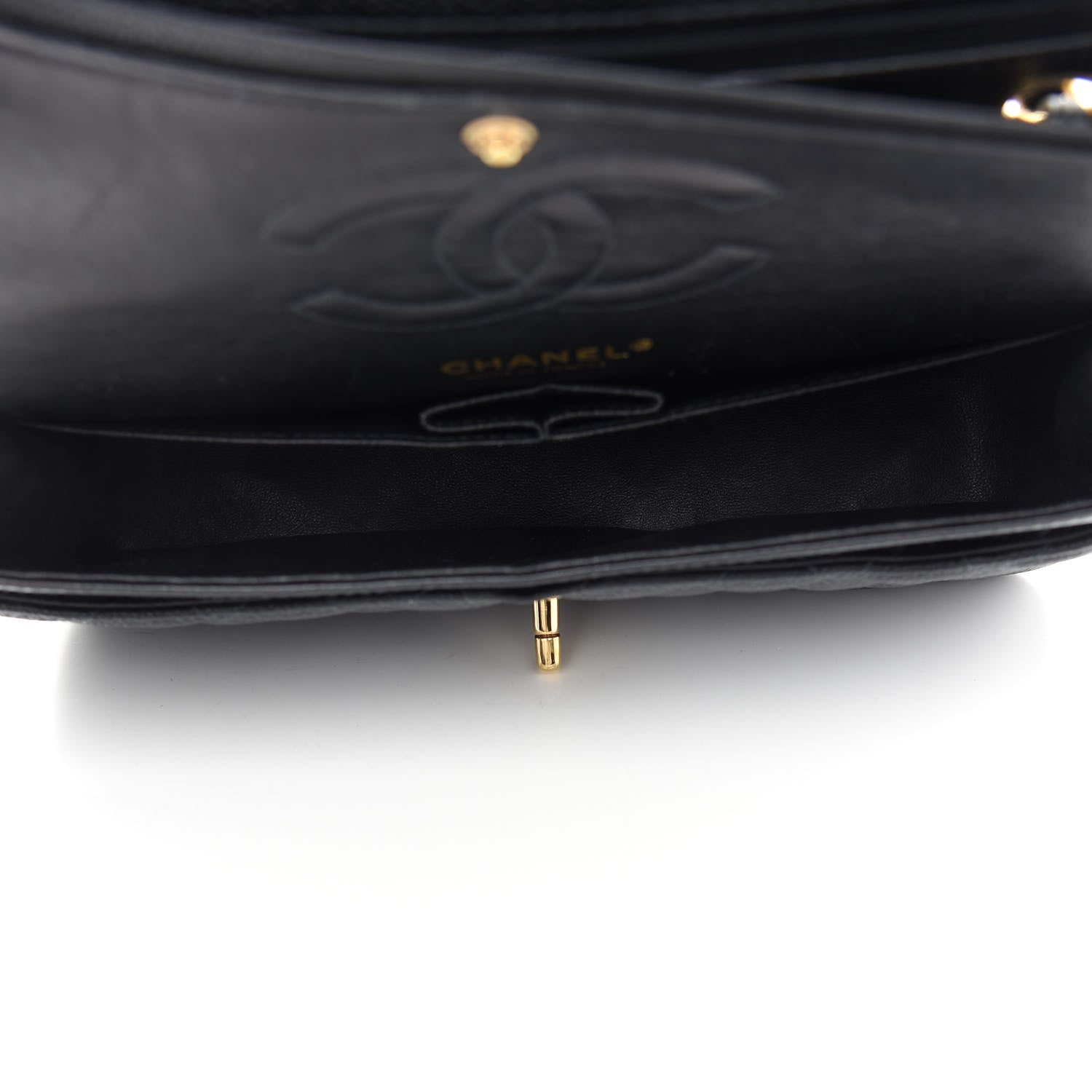 Chanel Caviar Quilted Medium Double Flap Black 5 of 10