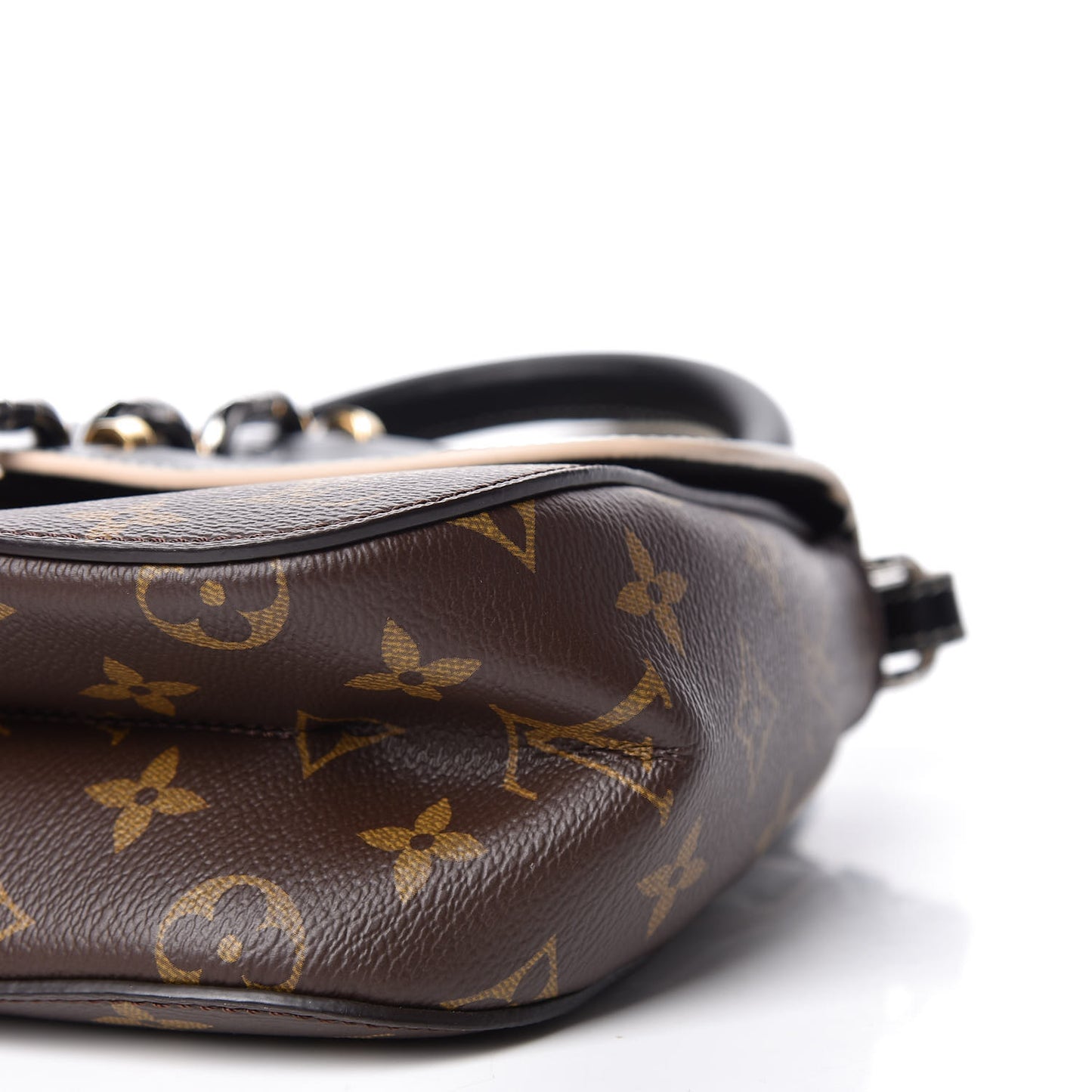 Calfskin Monogram Chain It Bag PM Black