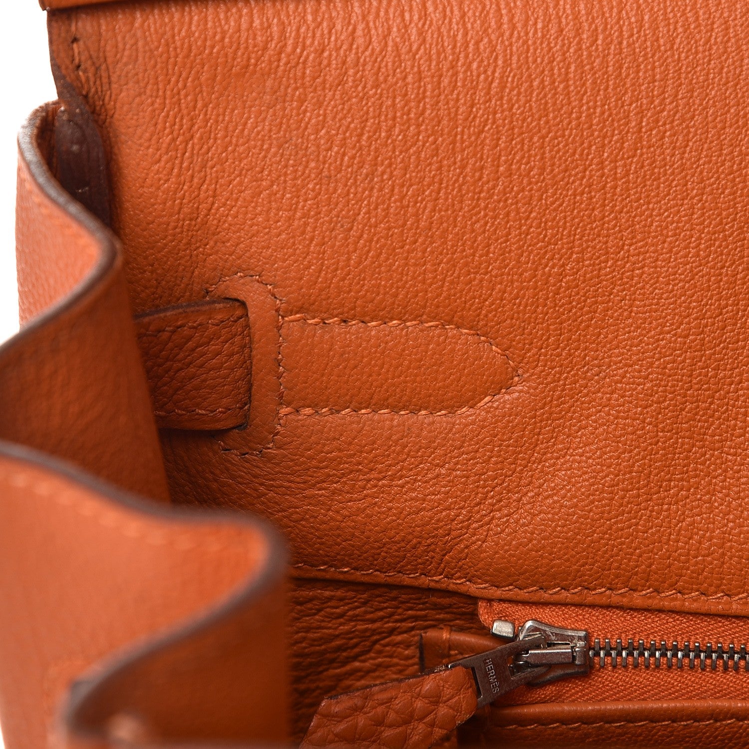 Hermes Togo Birkin 35 Orange 15 of 36