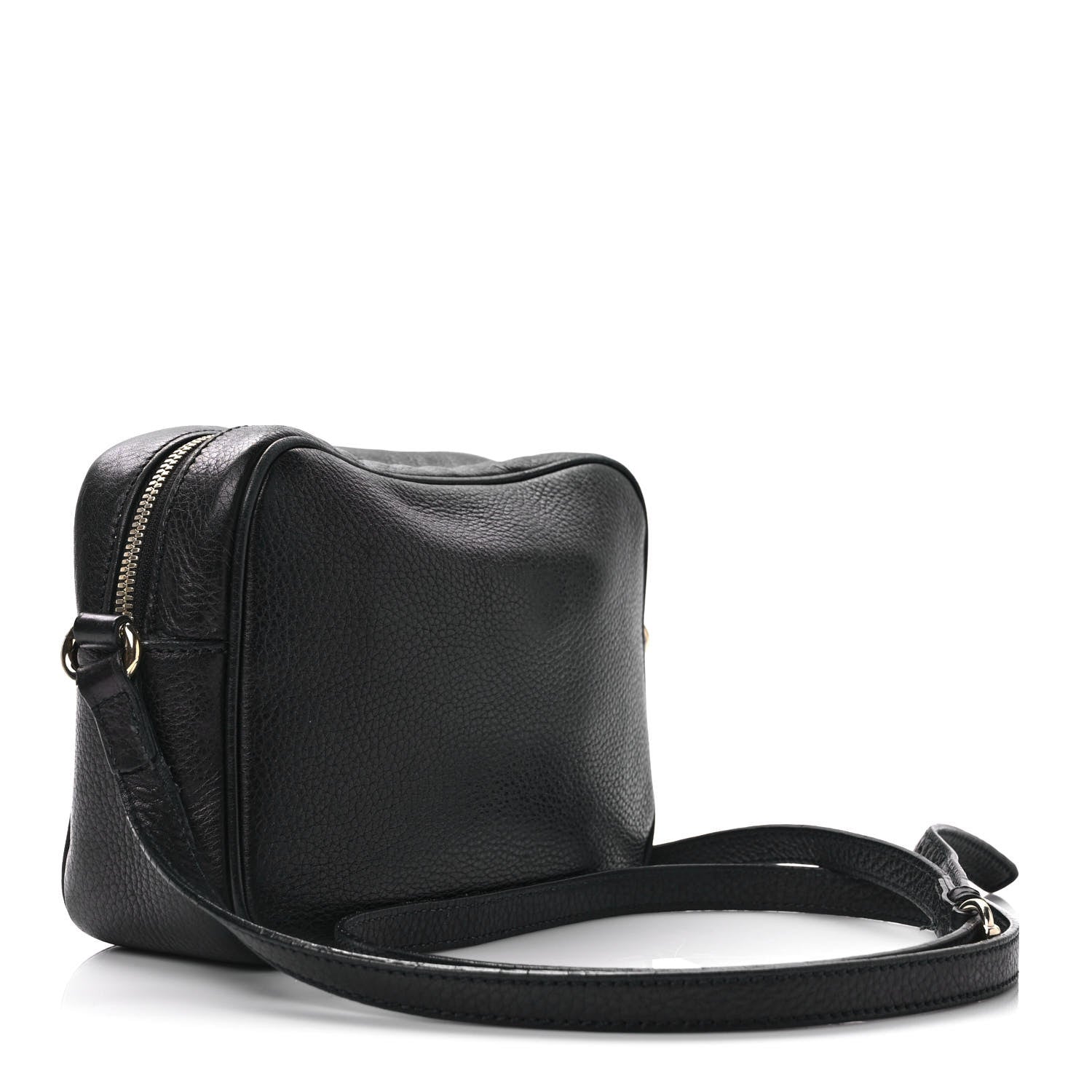 Gucci Pebbled Calfskin Small Soho Disco Bag Black 3 of 12