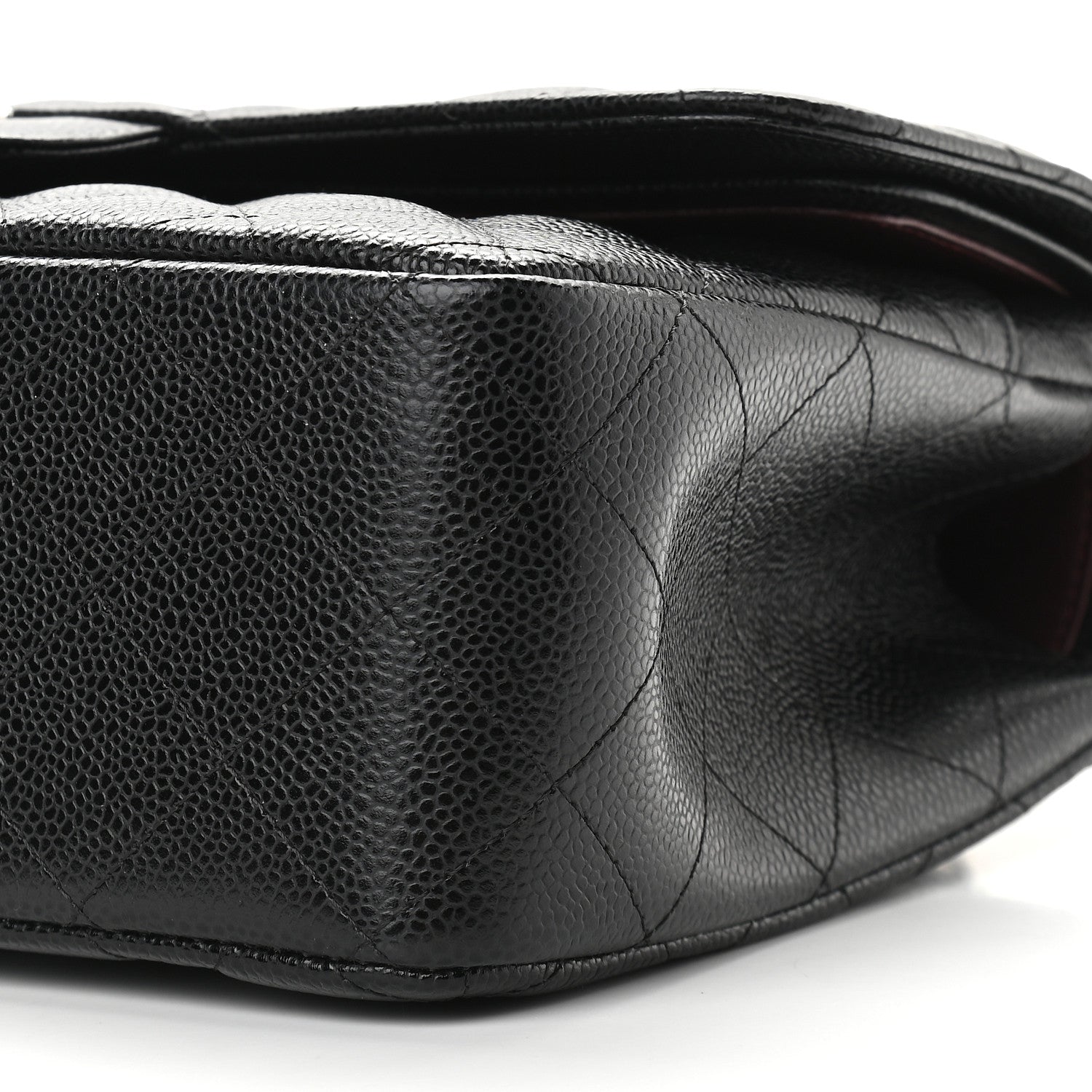 Chanel Caviar Quilted Jumbo Double Flap Black 9 of 9