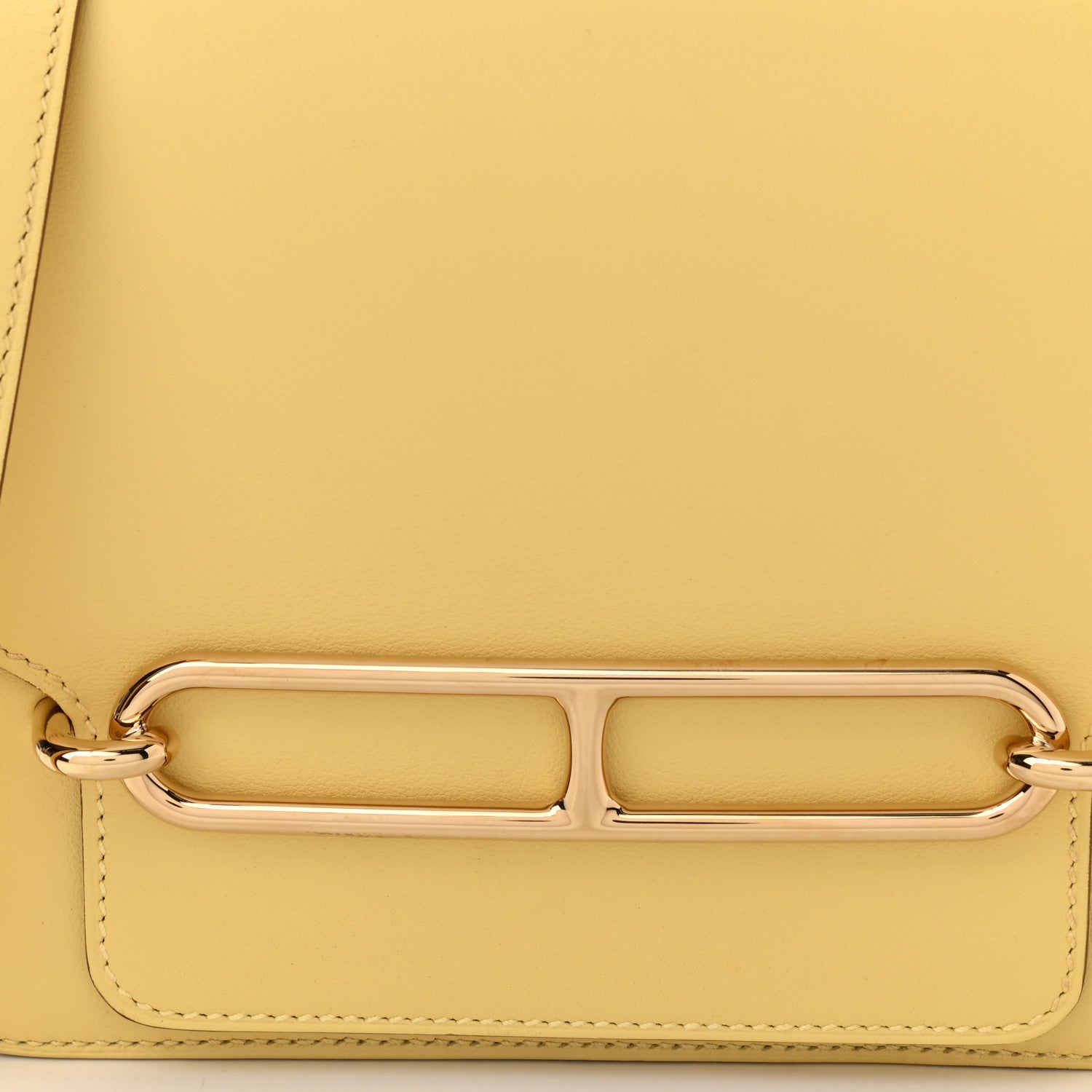 Hermes Evercolor Mini Sac Roulis Jaune De Naples 8 of 10