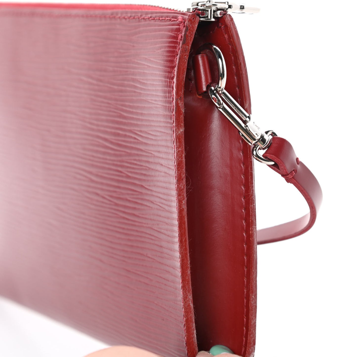 Epi Pochette Accessories 24 Rubis