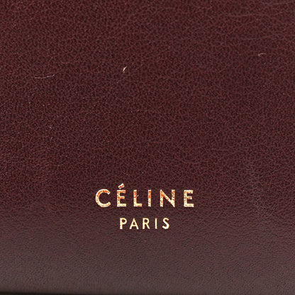 Celine Smooth Calfskin Blade Flap Burgundy 5 of 9