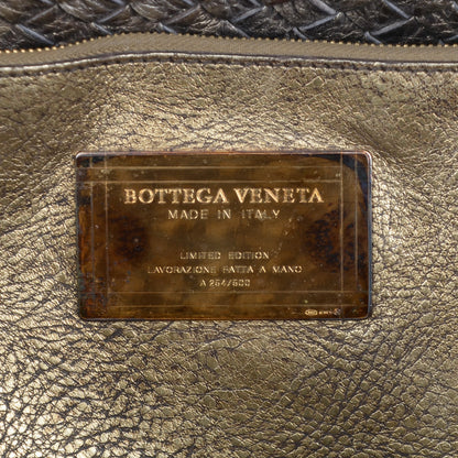 Bottega Veneta Intrecciato Medium Cabat Platino Ossidato 7 of 8