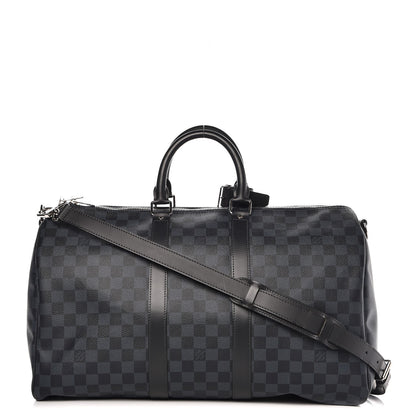 Louis Vuitton Damier Cobalt Keepall Bandouliere 45 1 of 8