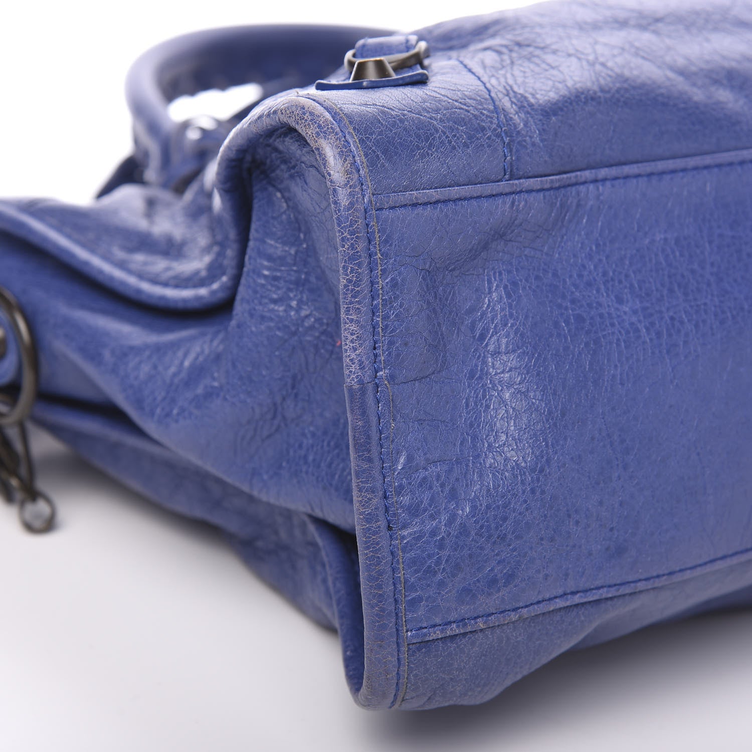 Balenciaga Agneau Classic Hardware City Bleut Bleu Glacier 7 of 10