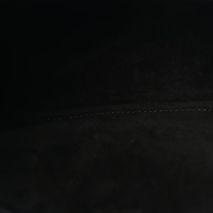 Celine Smooth Calfskin Medium Strap Ava Triomphe Shoulder Bag Black 5 of 10