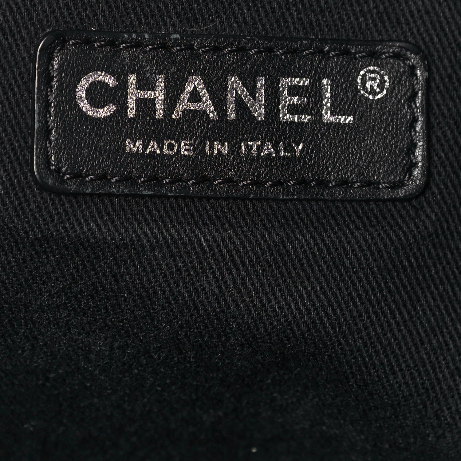 Chanel Canvas Large Deauville Tote Black White 6 of 15