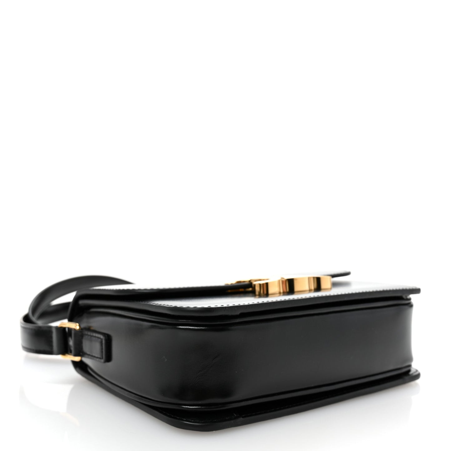 Shiny Calfskin Teen Triomphe Black