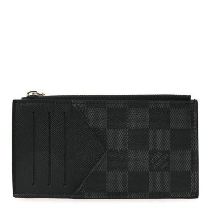 Louis Vuitton Damier Graphite Coin Card Holder 1 of 6