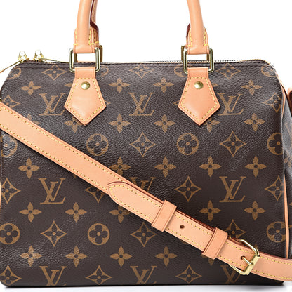 Louis Vuitton Monogram Speedy Bandouliere 25 7 of 11