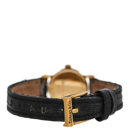 Tiffany 18K Yellow Gold Lizard 19mm Atlas Quartz Watch Gold 3 of 11