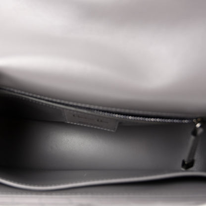 Christian Dior Calfskin Macrocannage Medium Caro Bag Iron Grey 5 of 10