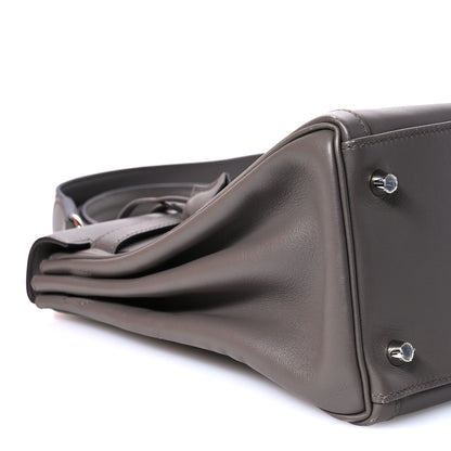 Hermes Swift Horseshoe Lakis Kelly 35 Etain 9 of 10