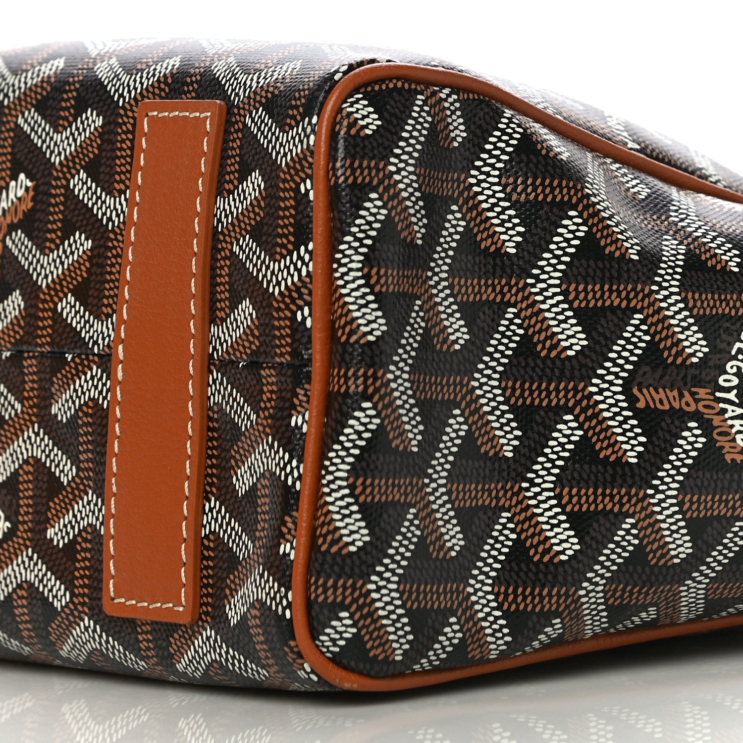 Goyard Goyardine Voltaire III Tote Black Gold 9 of 9