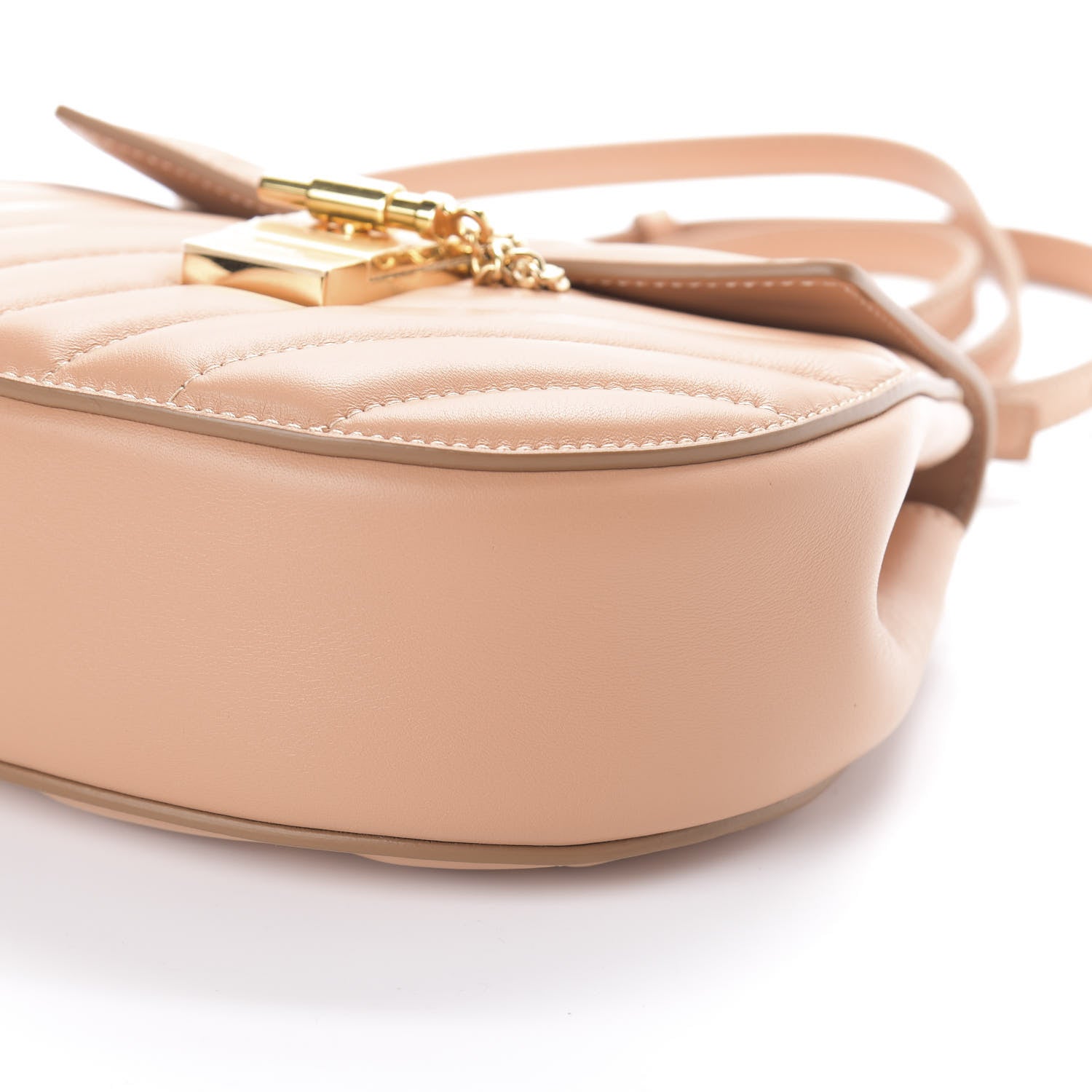Chloe Calfskin Quilted Mini Drew Bijou Shoulder Bag Blushy Pink 8 of 8