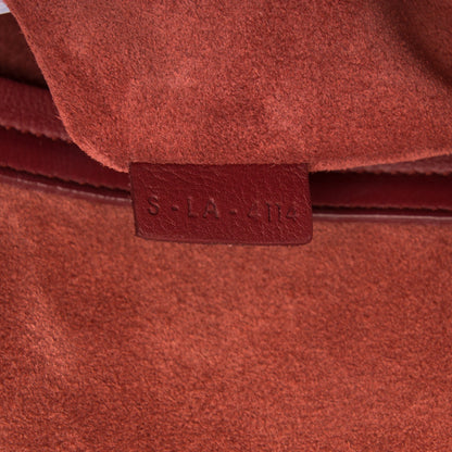 Celine Supple Calfskin Medium Phantom Luggage Red 9 of 10