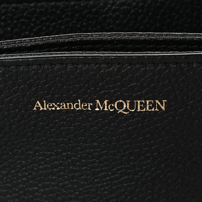 Alexander McQueen Calfskin Small Twin Skull Chain Crossbody Black 6 of 9
